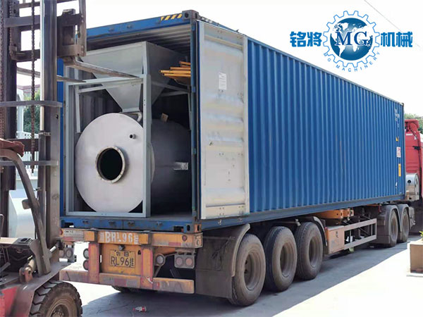 秘魯干粉砂漿生產線裝車現場圖 秘魯干粉砂漿生產線裝車現場圖