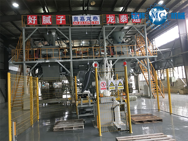 小型膩子粉生產(chǎn)都有哪些設備