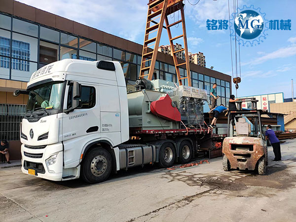 安徽礬山干粉砂漿生產線發貨中！