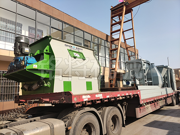 四立方主機，時產15噸生產線，發(fā)往江蘇連云港